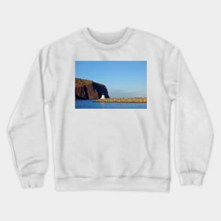 Lanai Harbor at Sunset Study 2 Crewneck Sweatshirt